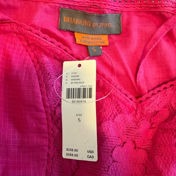 NWT Anthropologie pink dress - Picture 6 of 8